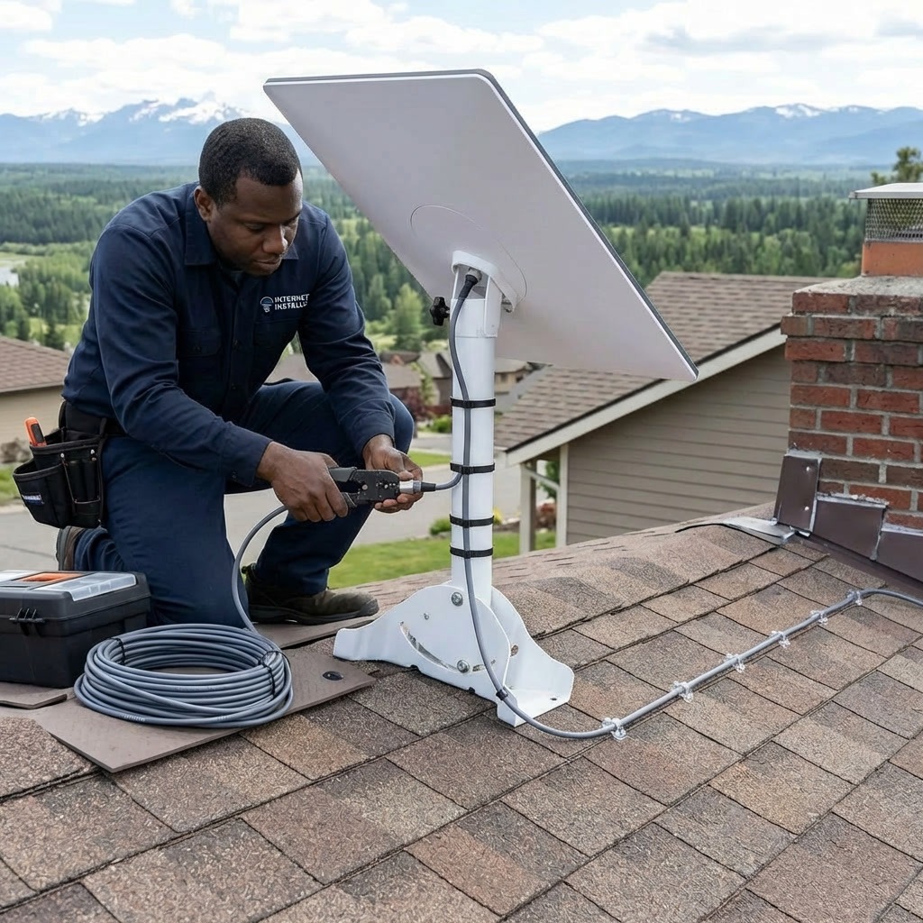 Starlink Satellite Internet Setup
